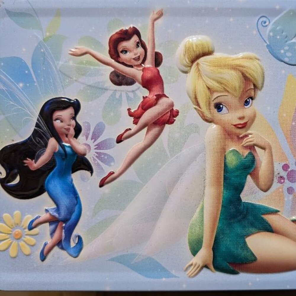 Disney Tinkerbell and Friends metal lunch box